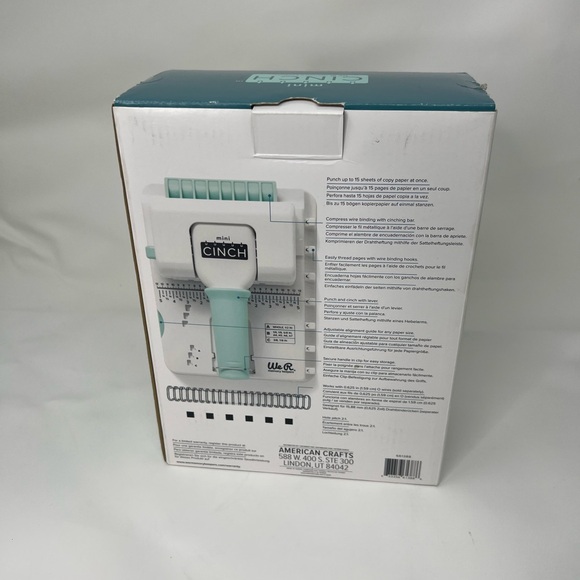 We R Memory Keepers Mini Cinch Bookbinding Tool - Picture 3 of 5